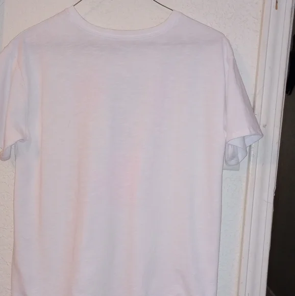 Kids White Graphic T-Shirt - Picture 3 of 4